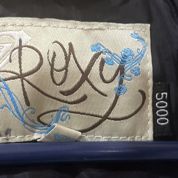 ROXY Puffer Hooded Winter Jacket White Youth Size Medium M Girl - Picture 9 of 16